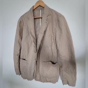 Lacoste Linen Blend Blazer